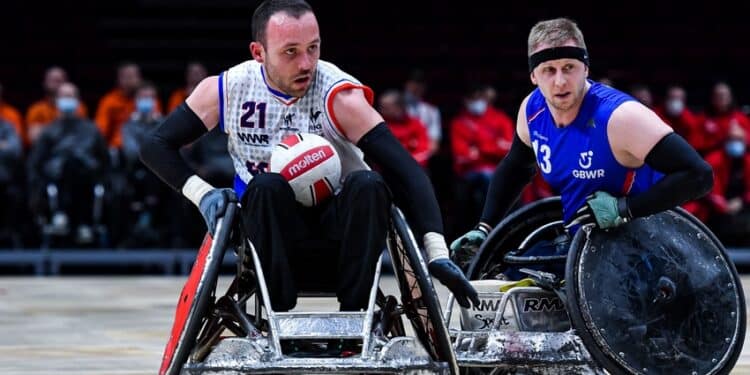 Rugby-fauteuil : Les Bleus à la conquête du monde