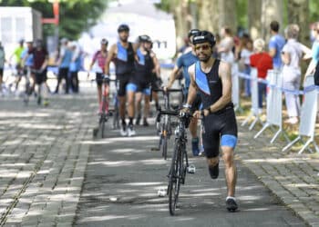 Du sable, un bike, du run et deux athlètes en Vendée