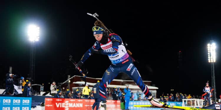 Biathlon : Le relais féminin français à l’attaque