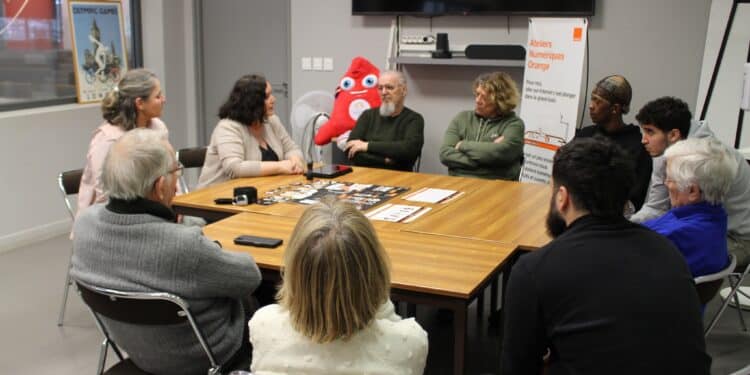 Orange forme au sein du CROS Île-de-France