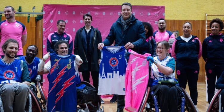 Rugby : Le Stade Français au service du rugby-fauteuil