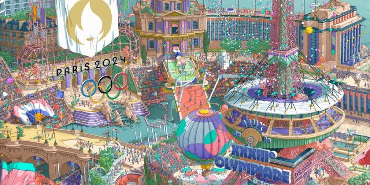 Paris 2024 : L’affiche officielle des Jeux dévoilée !