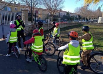 À Sénas, tous à vélo grâce à l’USEP