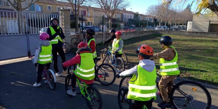 À Sénas, tous à vélo grâce à l’USEP