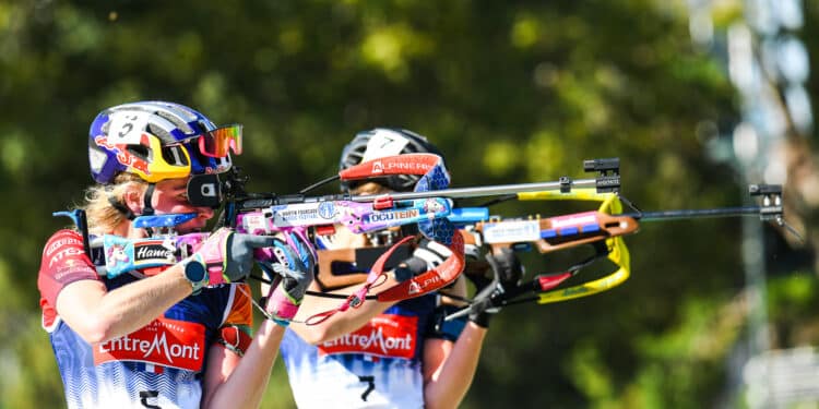 Le biathlon se fait sa place au cœur de la Sarthe
