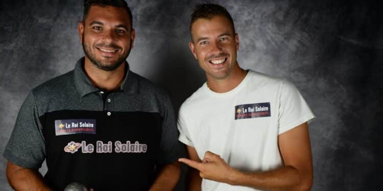 Le Roi Solaire met la pétanque en lumière