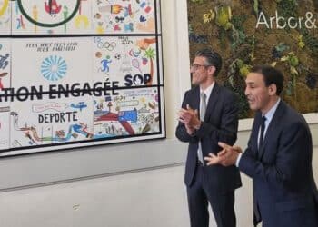 Passy Saint-Honoré inaugure une fresque olympique