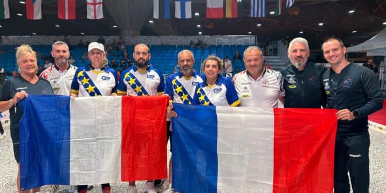 Pétanque : pluie de médailles pour les Bleus aux championnats d’Europe