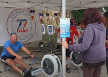 L’aviron, franc succès aux Jeux des Antonin