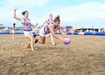 Gruissan, capitale du beach rugby !