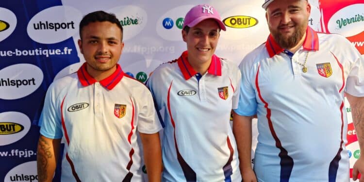 Pétanque : Les Canuts champions de France mixte au bout du suspens  !