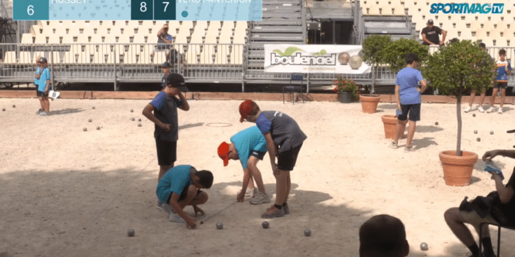 Replay Pétanque : Mondial Jeunes doublettes – Belle partie cadets à Romans