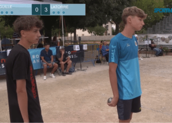 Replay Pétanque : Mondial Jeunes – Demi-finale tête-à-tête Guille / Latorre