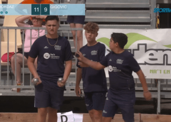 Replay Pétanque : Mondial Jeunes triplettes – Belle partie entre Gigovic et Bordaz