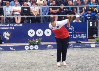 Pétanque : Emilie Vignères reine du tête-à-tête !