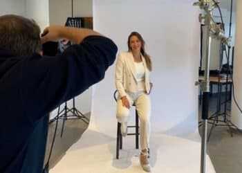 Rentrée en mode shooting photo pour Madelon Catteau