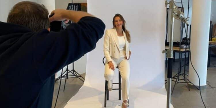 Rentrée en mode shooting photo pour Madelon Catteau