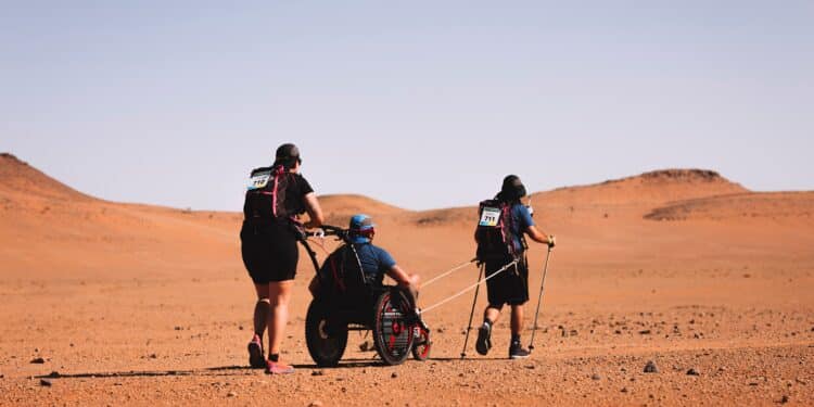 Handisport : le Marathon des Sables s’ouvre aux fauteuils