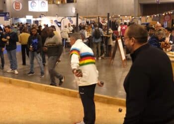 La pétanque en démonstration à l’approche des Mondiaux