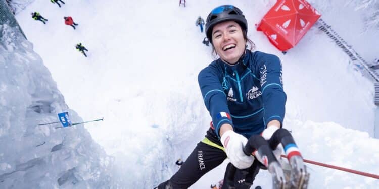 Marion Salmon-Thomas, enceinte de 4 mois et championne de France