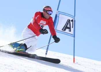 Télémark : feu d’artifice bleu aux Contamines-Montjoie ?