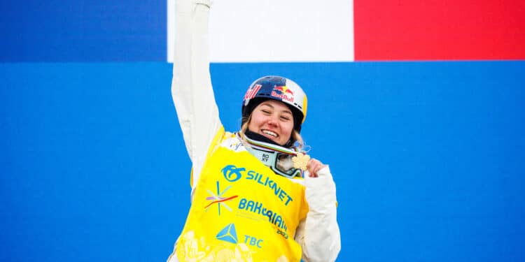 Ski freestyle : Tess Ledeux touchée mais titrée en slopestyle