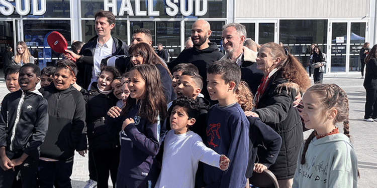 SOP 2025 : les élèves franciliens à la Halle Carpentier