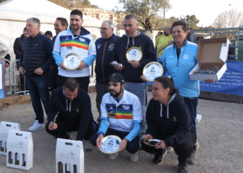Pétanque : Rizzi, Chiapello et Jeanroy, l’Italie royale à Grasse
