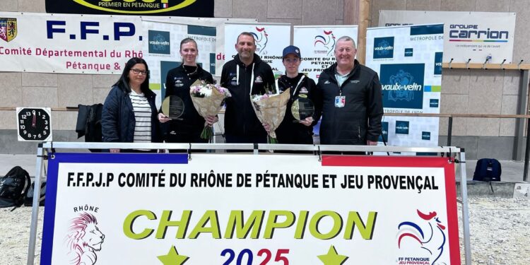 Pétanque : Vaulx-en-Velin, déjà reines du Rhône 