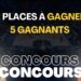 Retrouvez la liste des gagnants de notre jeu concours !