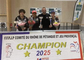 Pétanque : Vaulx-en-Velin s’empare du t’Rhône !