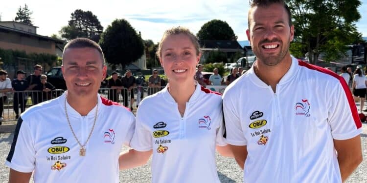Pétanque : Rocher et l’Equipe de France cartonnent à Rumilly !