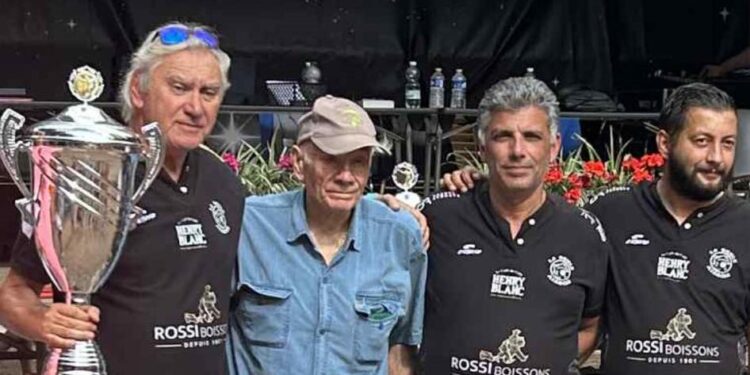 Pétanque : Eternel Marco Foyot, vainqueur royal à Firminy !