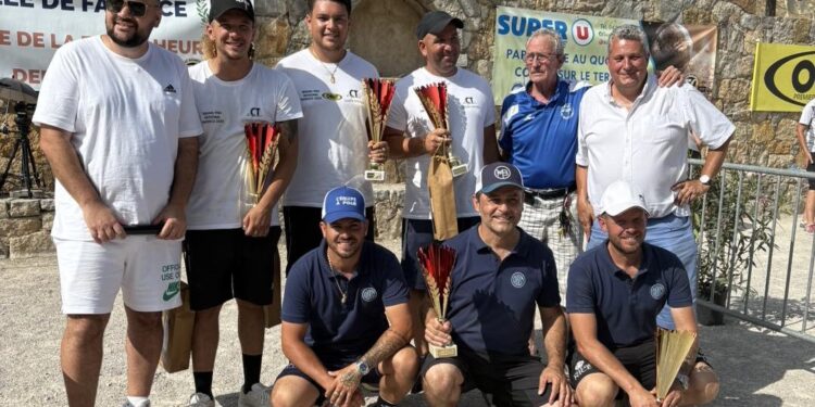 Pétanque : Les champions sacrés à Fayence !