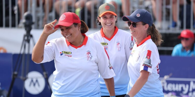 Pétanque : Vaulx-en-Velin, championnes de France !