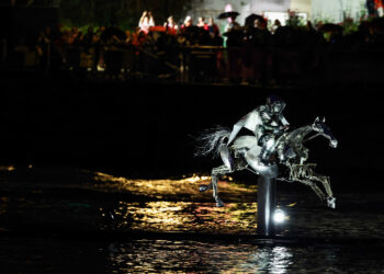 Zeus, le cheval de Paris 2024, bientôt de retour à Nantes