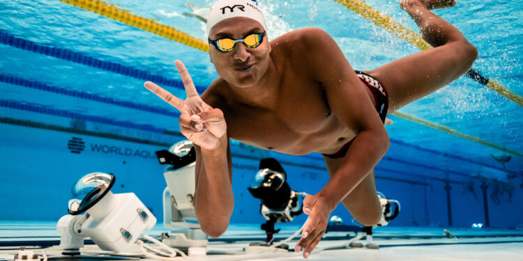 Natation : Ndoye-Brouard et les Bleus bien lancés