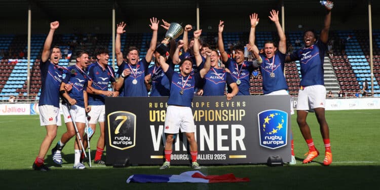 Rugby : le 7 français au sommet de l’Europe !