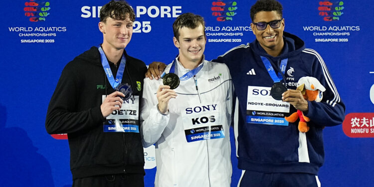 Natation : Encore du bronze pour Ndoye-Brouard, Grousset en embuscade