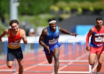 Athlétisme : les policiers Bourgoin et Gletty champions de France à Talence