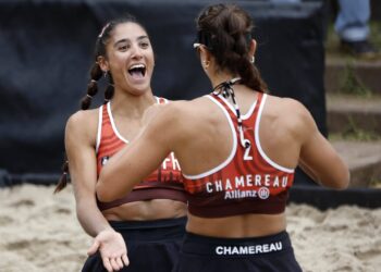 Beach Volley : Chamereau et Vieira font briller la France