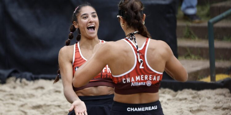 Beach Volley : Chamereau et Vieira font briller la France