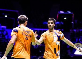 Badminton : Dénouement cruel pour les frères Popov, battus sur le fil au 2e tour