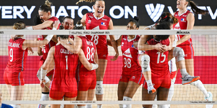 Volley : les Bleues au rendez-vous des huitièmes