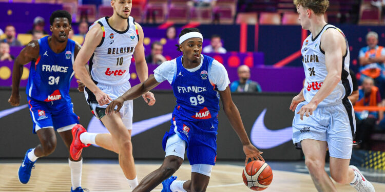 EuroBasket : les Bleus démarrent fort face à la Belgique