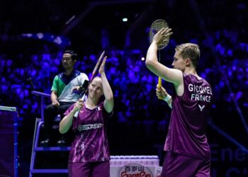 Badminton : grand ciel Bleu aux Mondiaux de Paris !