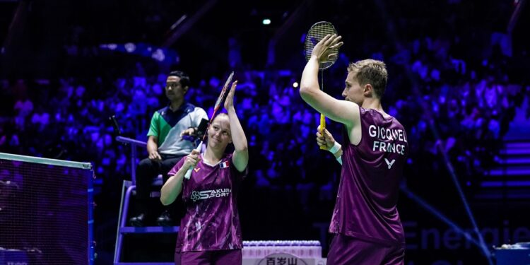 Badminton : grand ciel Bleu aux Mondiaux de Paris !