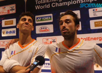 Badminton : Adam / Rossi – « on a fait un taf de fou pour arriver là »