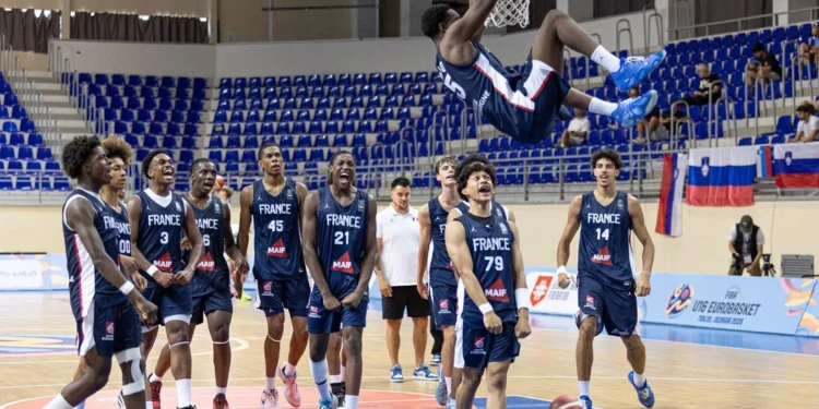 EuroBasket U16 : les Bleuets finissent la phase de poules invaincus