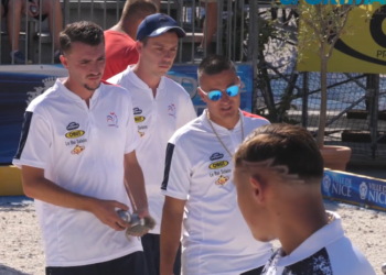 Pétanque : l’Equipe de France se fait surprendre à Nice !